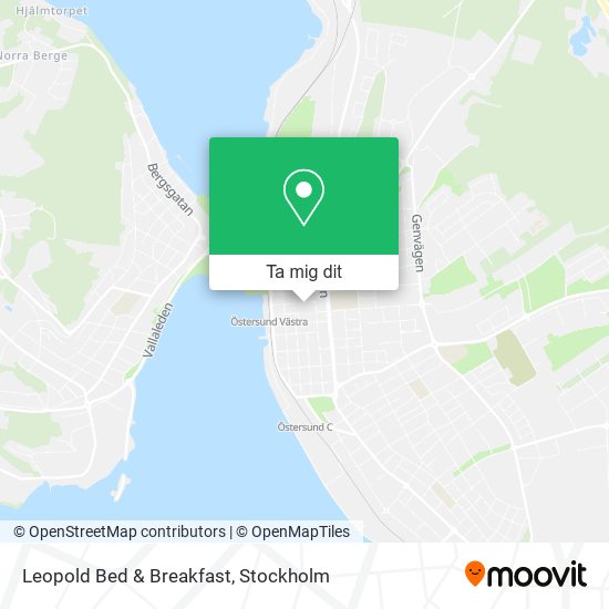 Leopold Bed & Breakfast karta