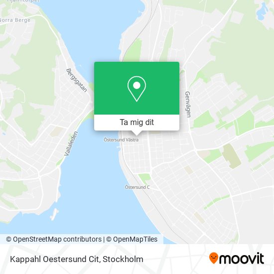 Kappahl Oestersund Cit karta