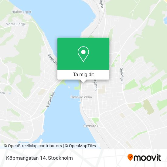 Köpmangatan 14 karta
