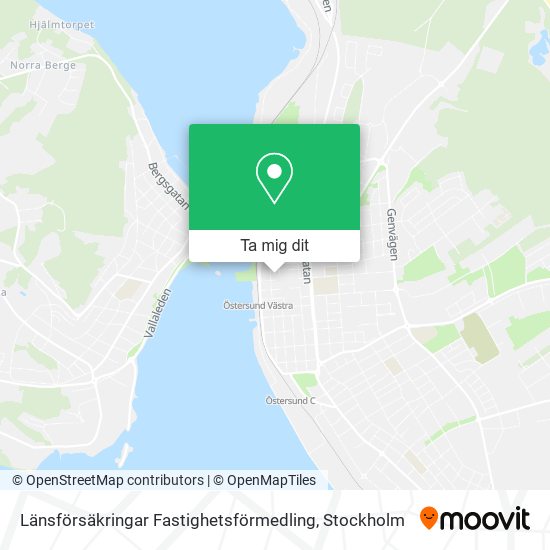 Länsförsäkringar Fastighetsförmedling karta