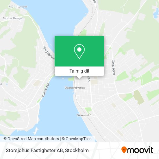 Storsjöhus Fastigheter AB karta