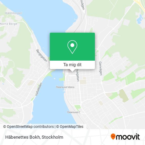 Hãbenettes Bokh karta