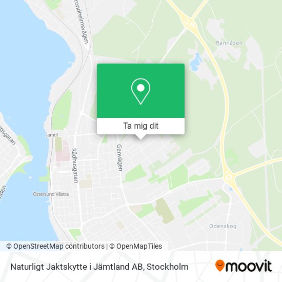 Naturligt Jaktskytte i Jämtland AB karta