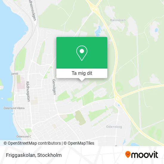 Friggaskolan karta