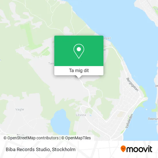 Biba Records Studio karta