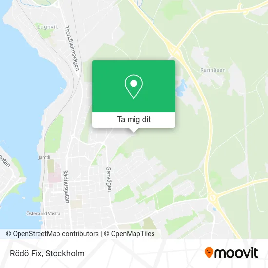 Rödö Fix karta