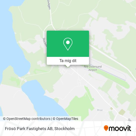 Frösö Park Fastighets AB karta