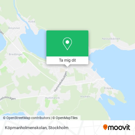 Köpmanholmenskolan karta