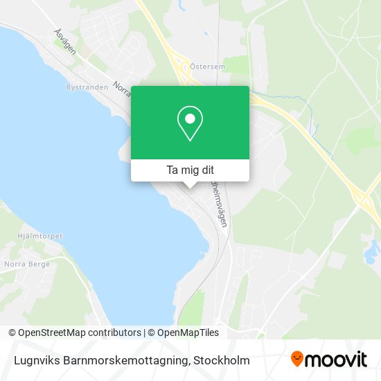 Lugnviks Barnmorskemottagning karta