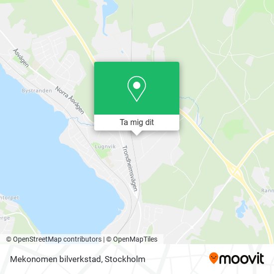 Mekonomen bilverkstad karta