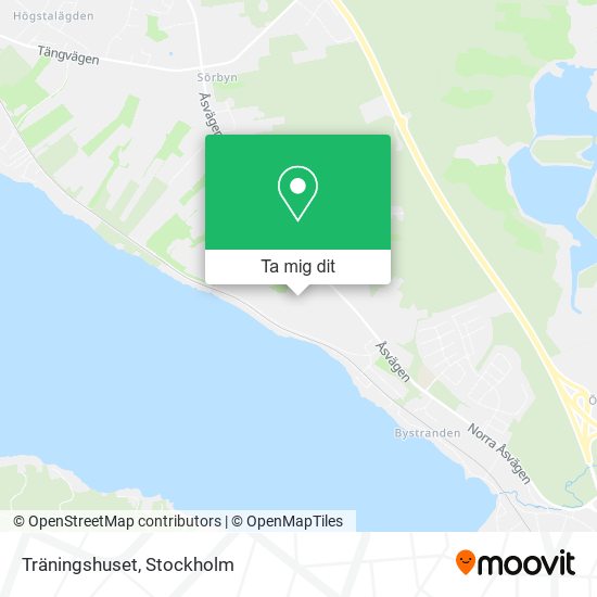 Träningshuset karta