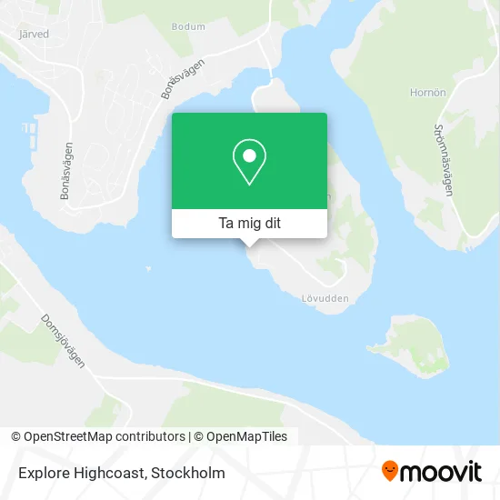 Explore Highcoast karta