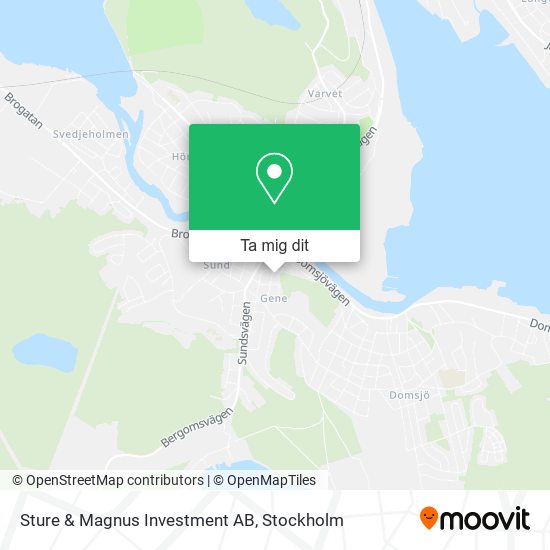 Sture & Magnus Investment AB karta