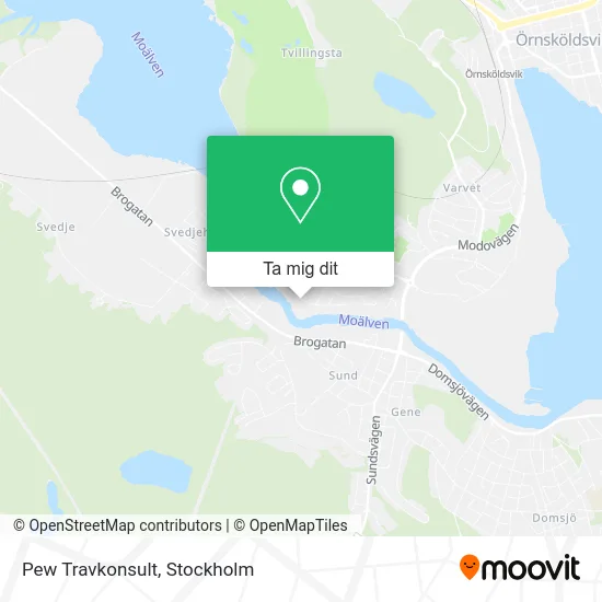 Pew Travkonsult karta