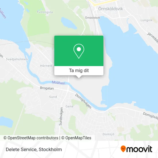 Delete Service karta