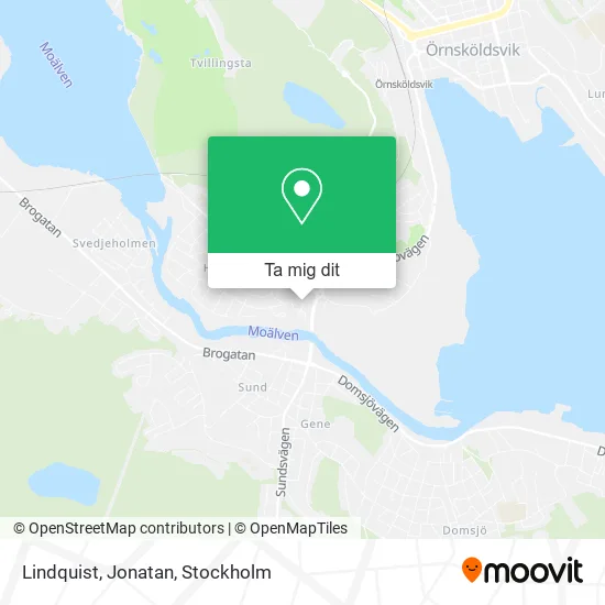 Lindquist, Jonatan karta
