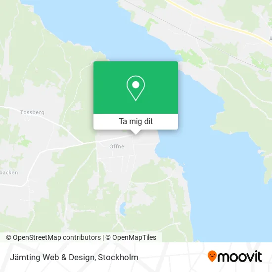 Jämting Web & Design karta