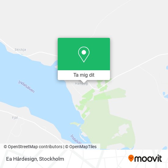 Ea Hårdesign karta