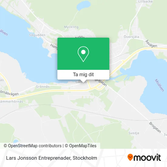 Lars Jonsson Entreprenader karta