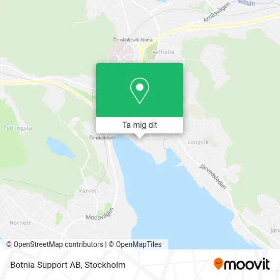 Botnia Support AB karta