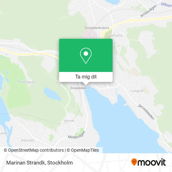 Marinan Strandk karta