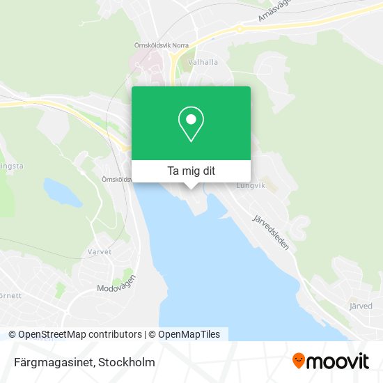 Färgmagasinet karta
