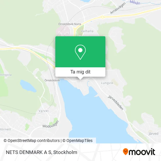 NETS DENMARK A S karta