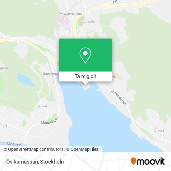 Öviksmässan karta