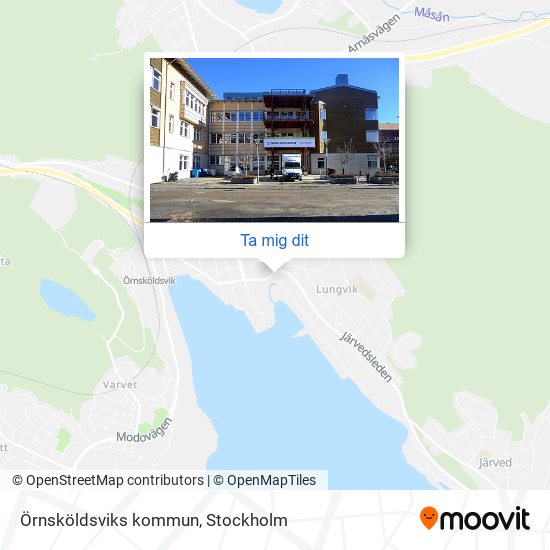 Örnsköldsviks kommun karta