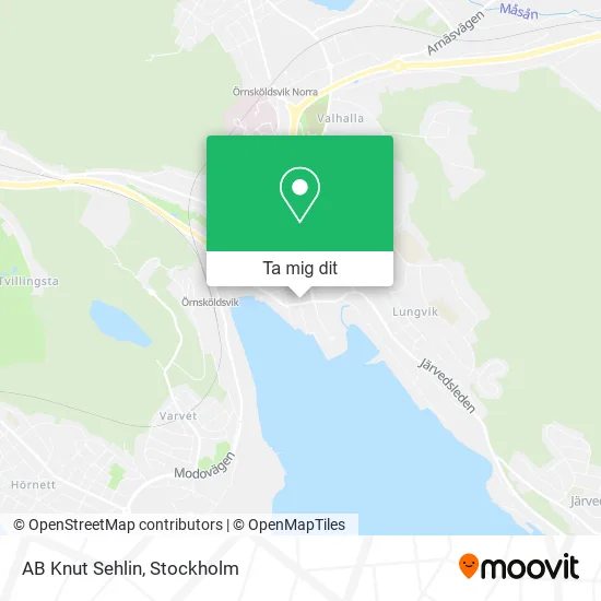 AB Knut Sehlin karta