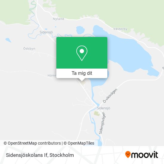 Sidensjöskolans If karta