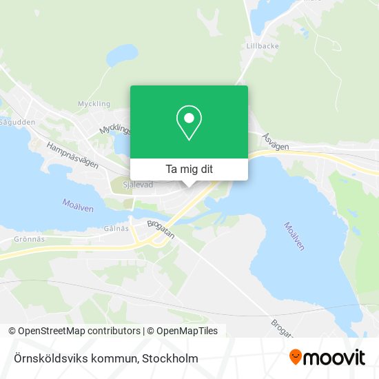Örnsköldsviks kommun karta