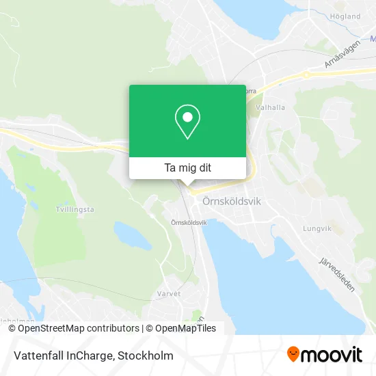 Vattenfall InCharge karta