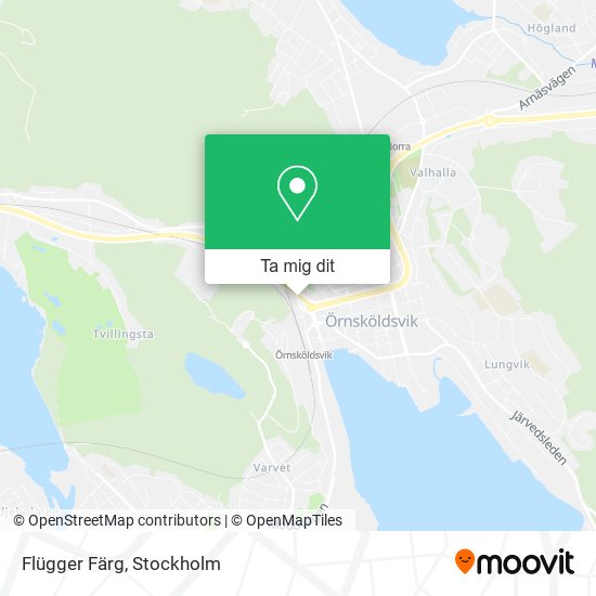 Flügger Färg karta