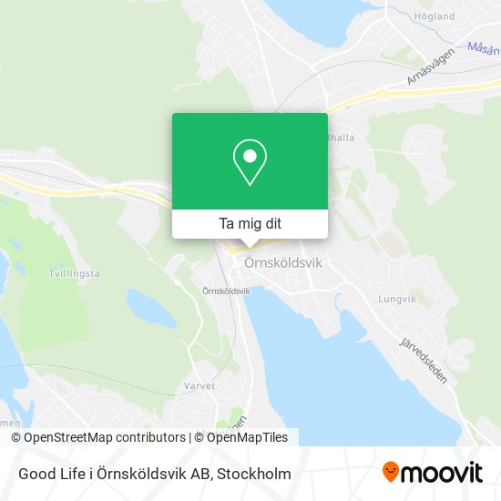 Good Life i Örnsköldsvik AB karta