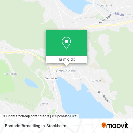 Bostadsförmedlingen karta