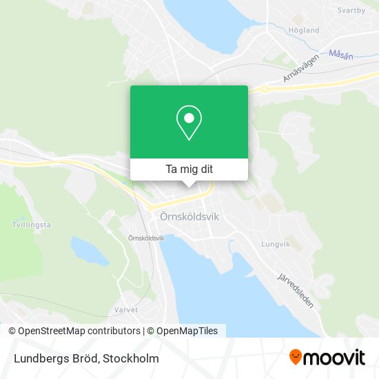 Lundbergs Bröd karta