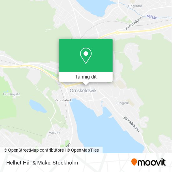 Helhet Hår & Make karta