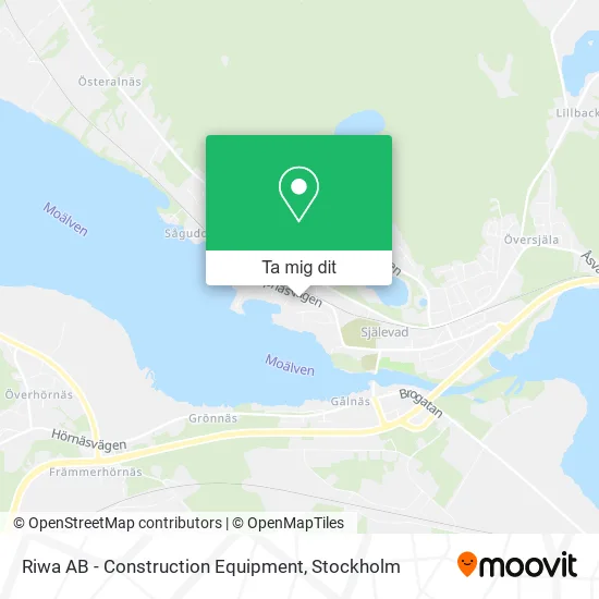 Riwa AB - Construction Equipment karta