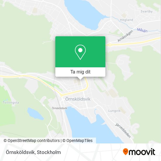 Örnsköldsvik karta