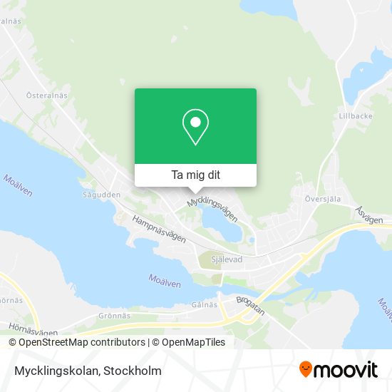 Mycklingskolan karta