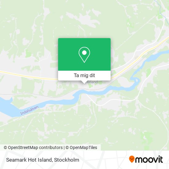 Seamark Hot Island karta