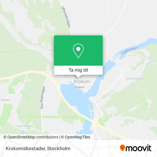 Krokomsbostader karta