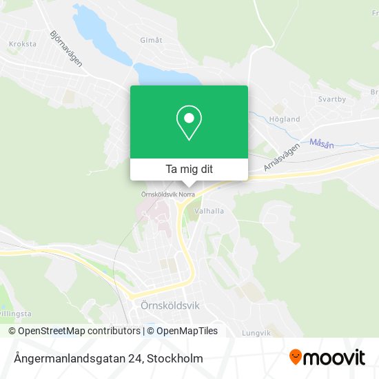 Ångermanlandsgatan 24 karta