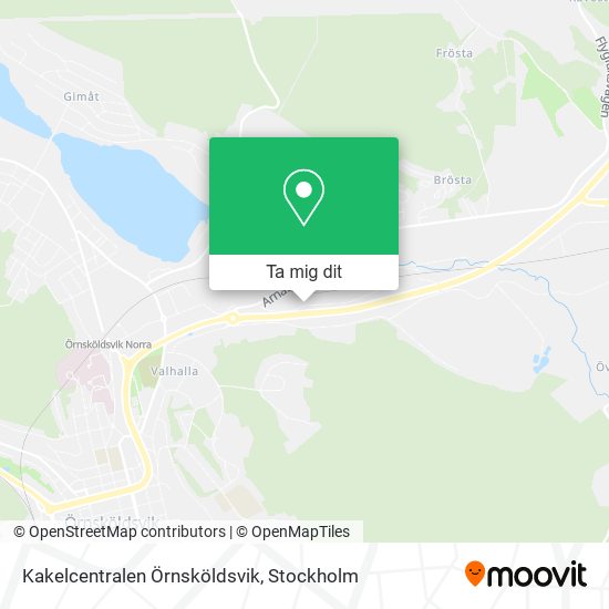 Kakelcentralen Örnsköldsvik karta