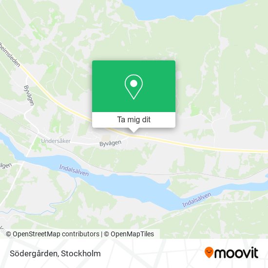 Södergården karta
