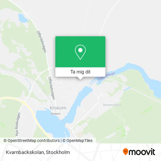 Kvarnbackskolan karta