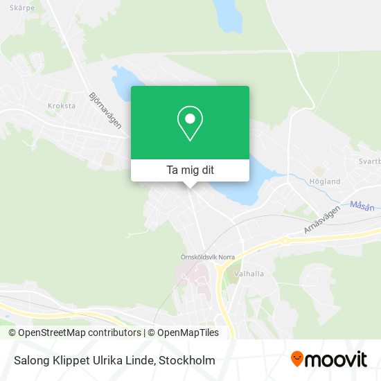 Salong Klippet Ulrika Linde karta