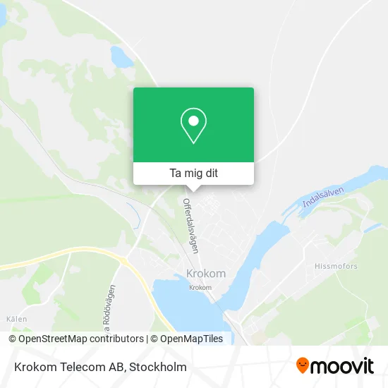 Krokom Telecom AB karta