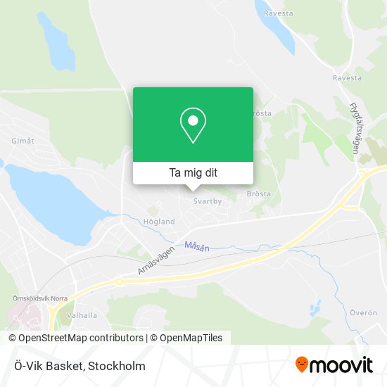 Ö-Vik Basket karta